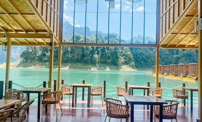 Dining at 360° Issara Floating Resort