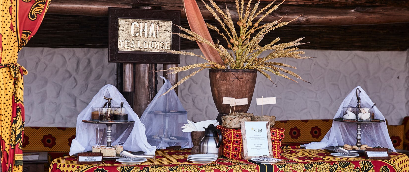 Afternoon tea at the Chai lounge