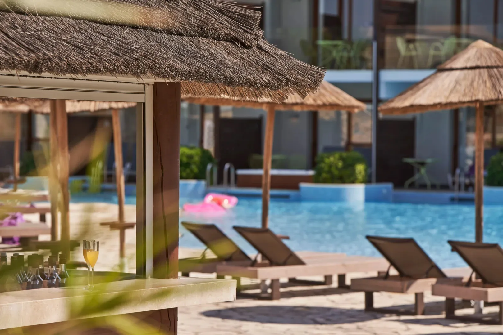 Orange Pool Bar
