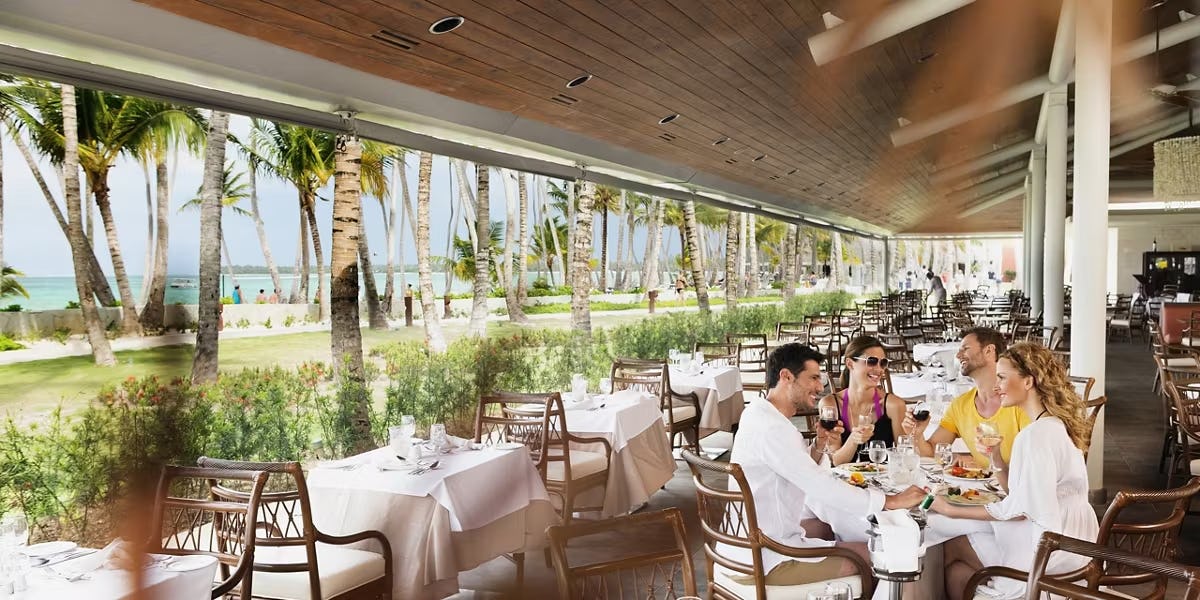 Caribbean buffet restaurant