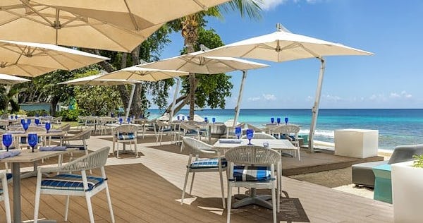 Caribbean Beachfront Dining Scene