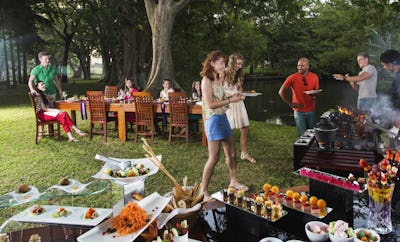 Champagne Breakfast in the Butterfly Garden