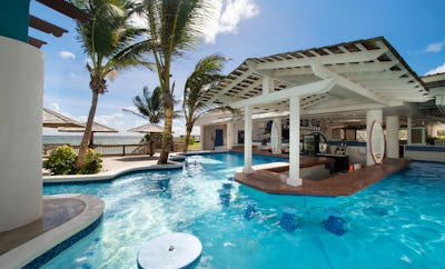 Swim-Up Pool Bar