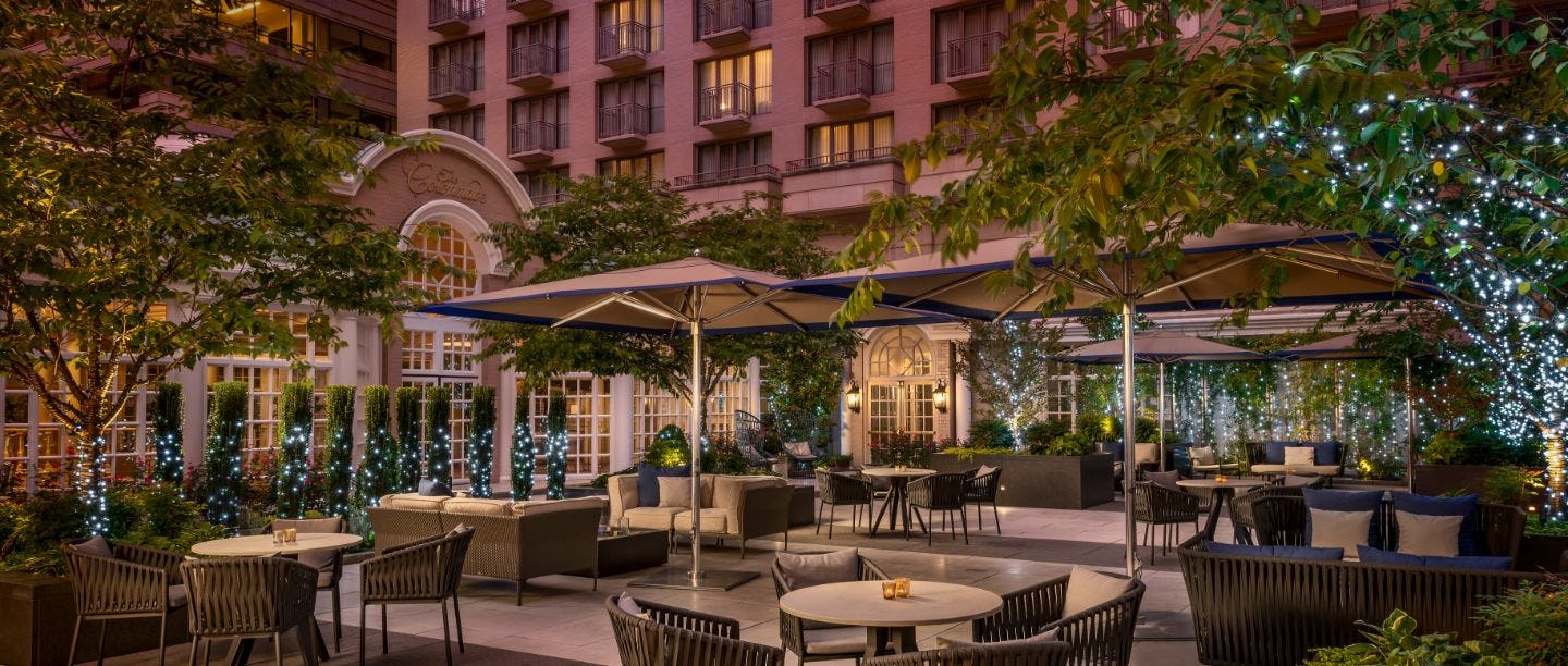 Lobby Lounge and Courtyard