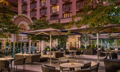 Lobby Lounge and Courtyard