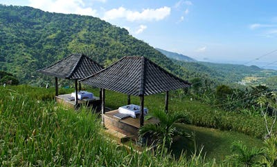 Hillside Gazebo Picnic Lunch