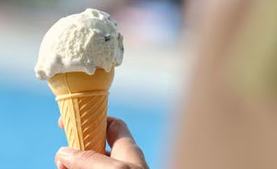 Ice cream and crepe shop