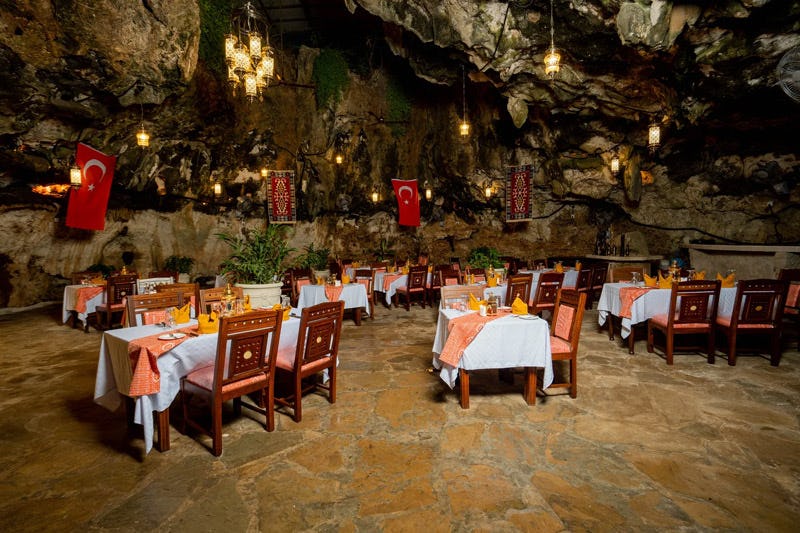 Istanbul Beach Cave Restaurant