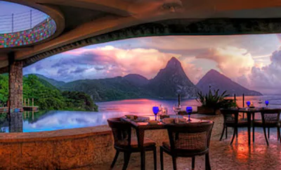 Jade Cuisine at Jade Mountain Club