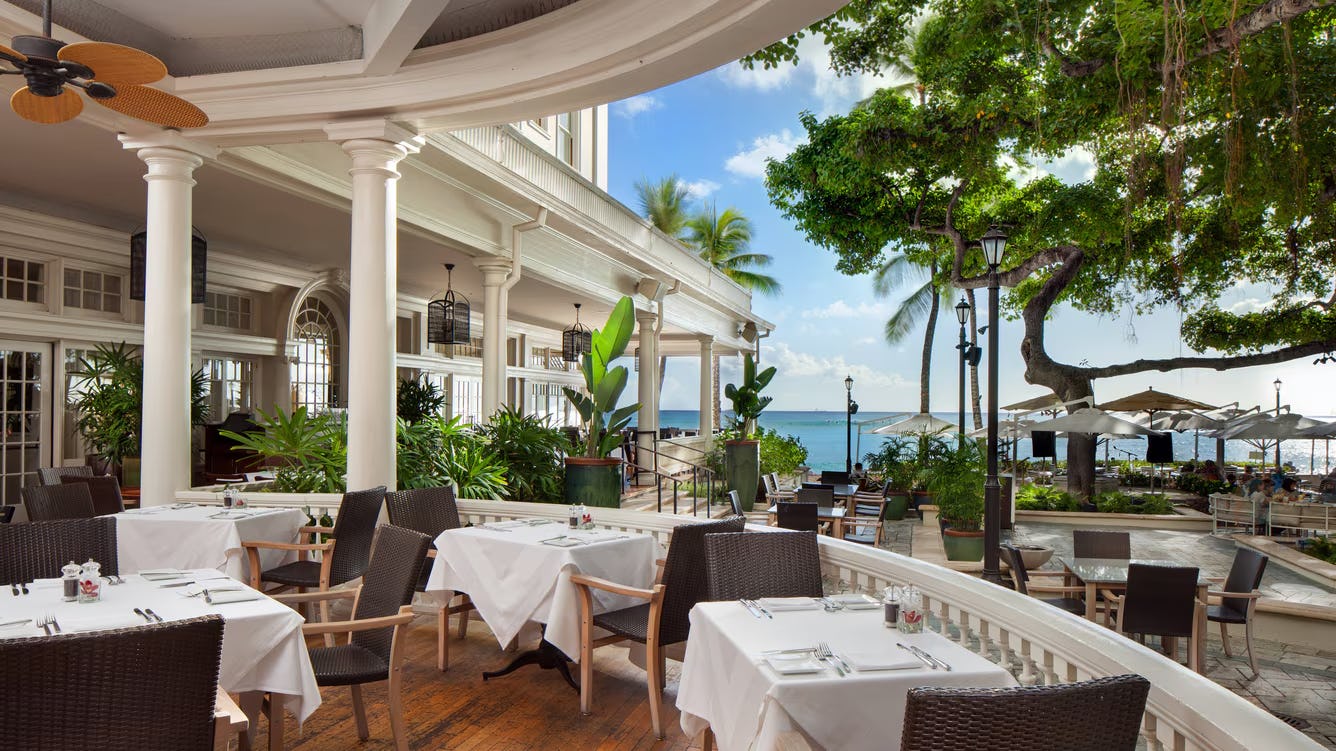 Veranda at the Moana