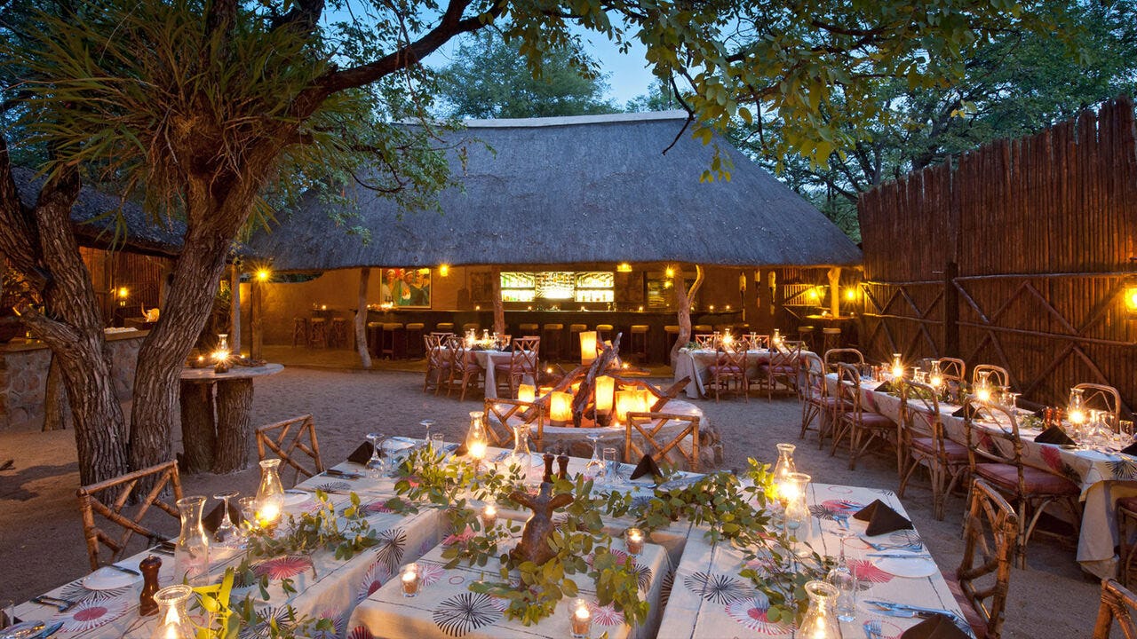 Open-air dinner Boma