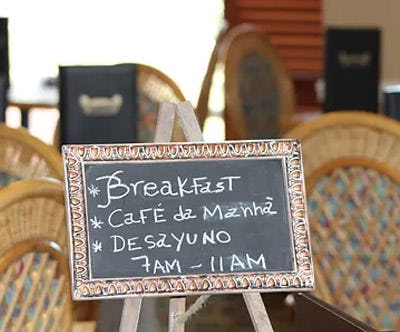 Pineapple Grill Breakfast