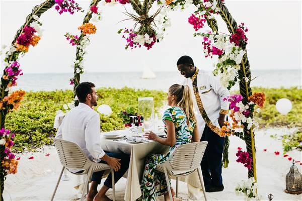 Private and romantic dining