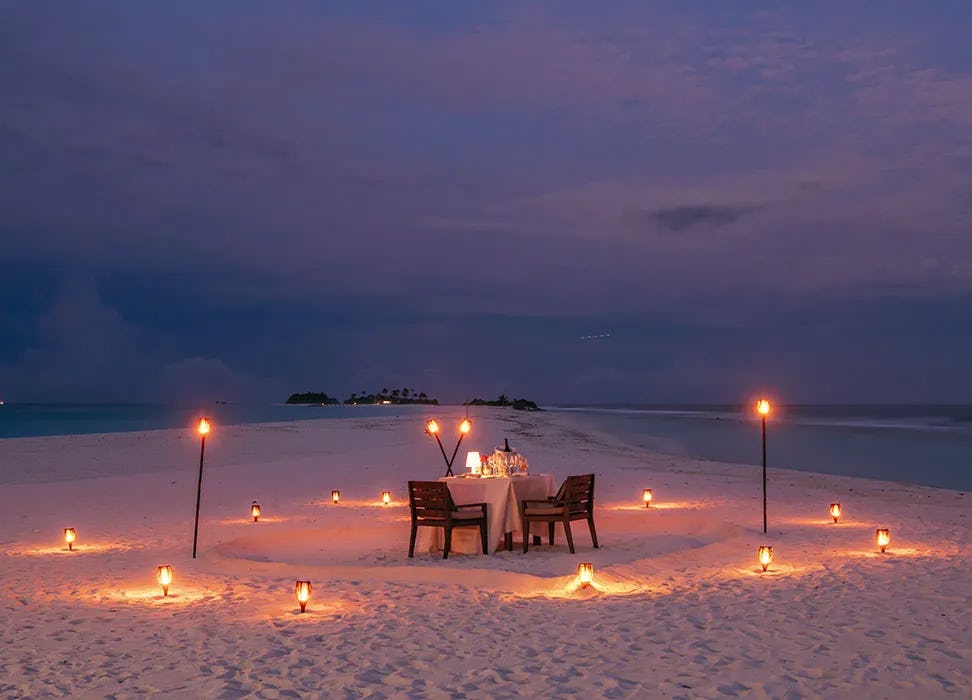 Private Beach Dinner