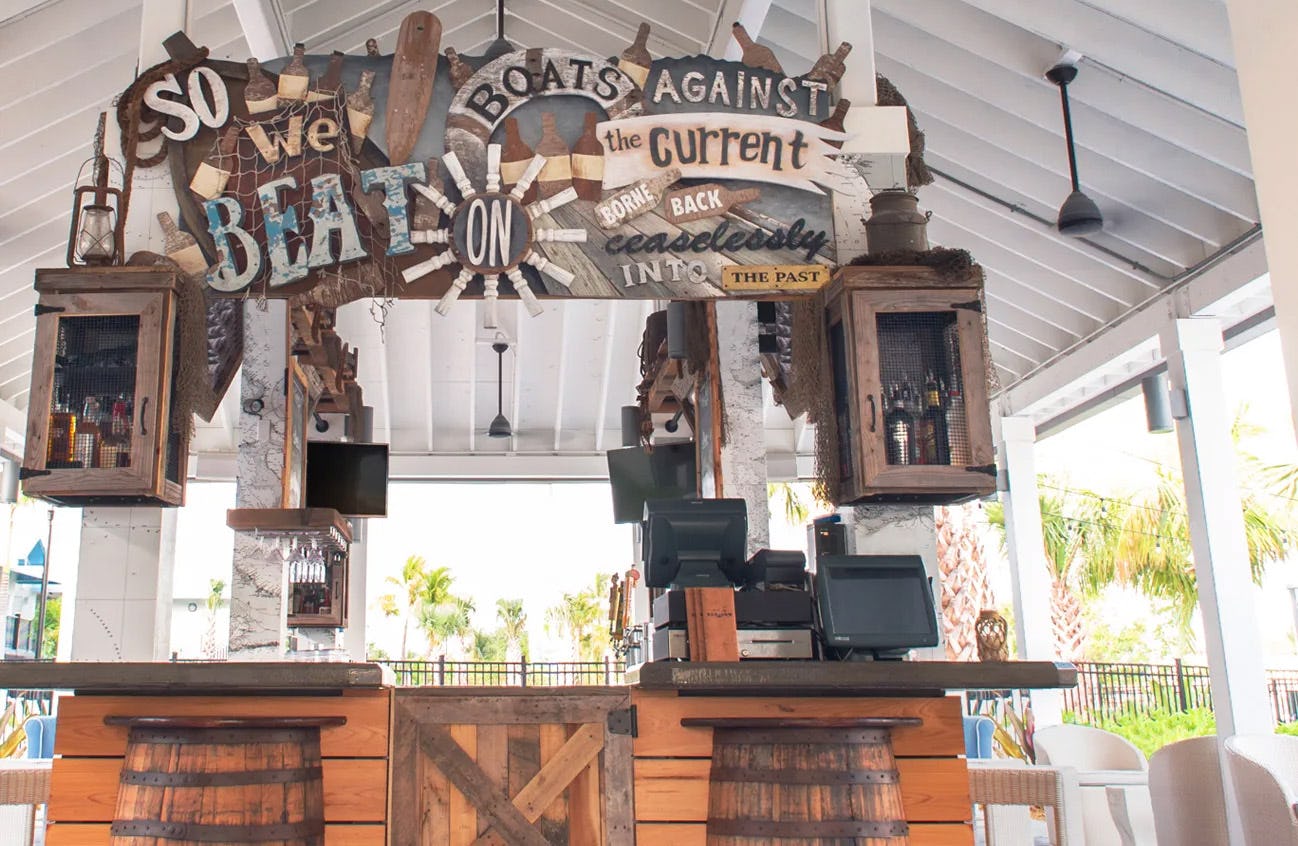 RETREAT FOR POOLSIDE LOUNGING