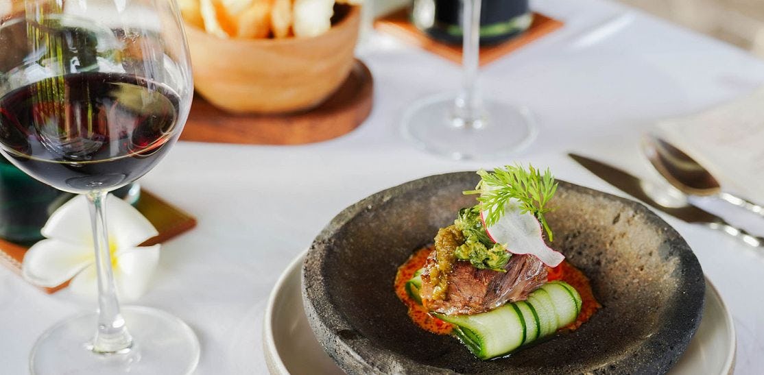 Chef Table Dining at Wantilan