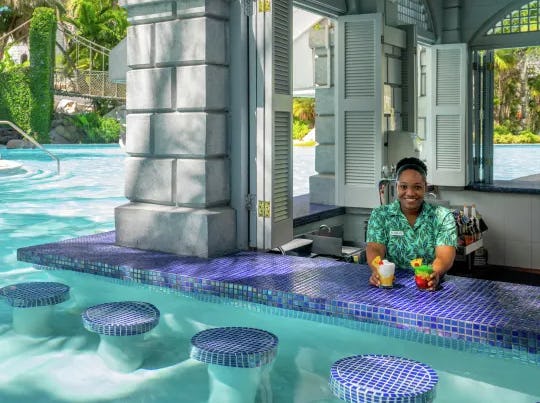 Sugar Mill Falls Swim-Up Bar