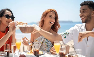 The Admiralty, an English bar facing the ocean