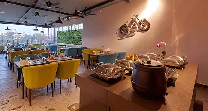 The Multi-Cuisine Roof-Top Restaurant